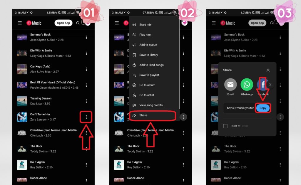 کپی لینک آهنگ یوتیوب موزیک کپی لینک آهنگ یوتیوب موزیک