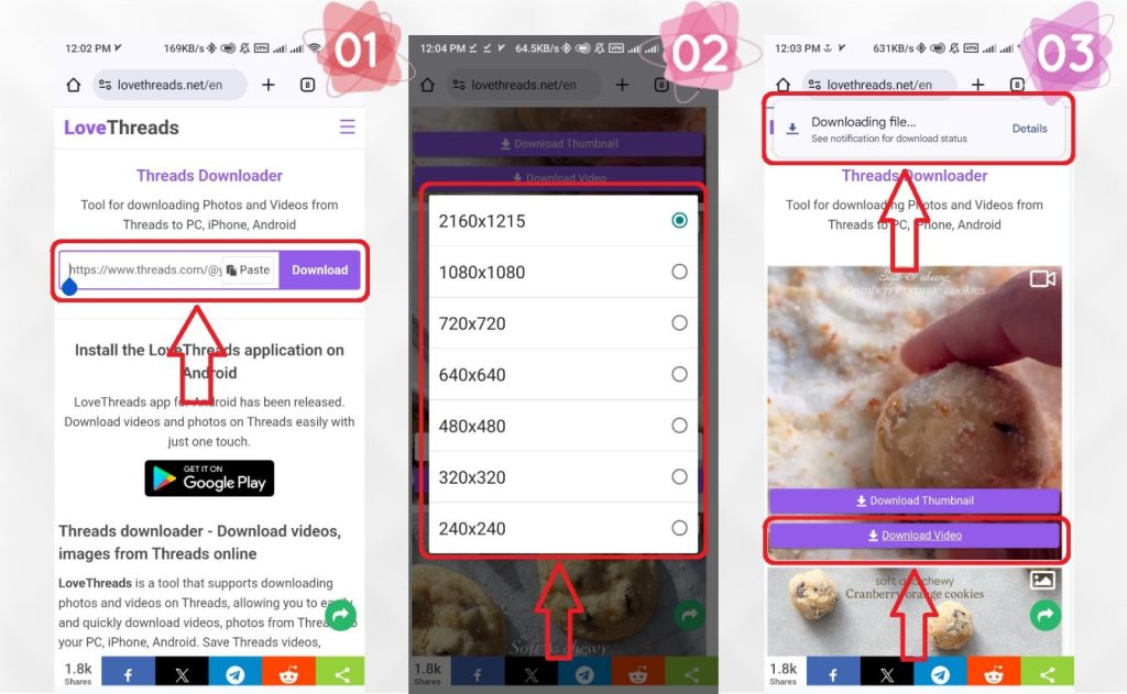 lovethreadsnet | چطور دانلود کنیم