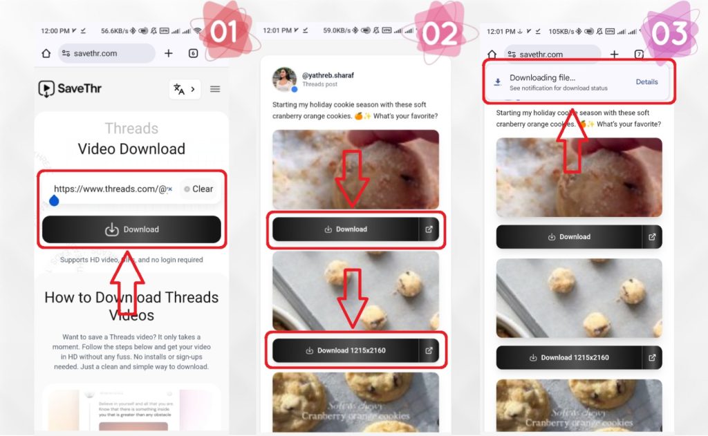savethrcom | چطور دانلود کنیم
