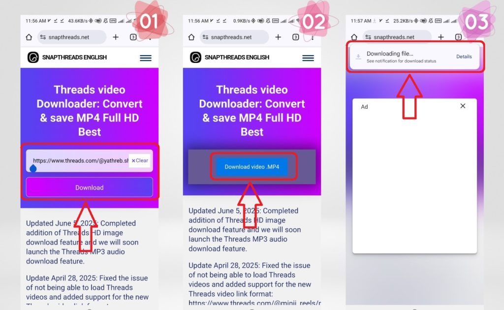 snapthreadsnet | چطور دانلود کنیم